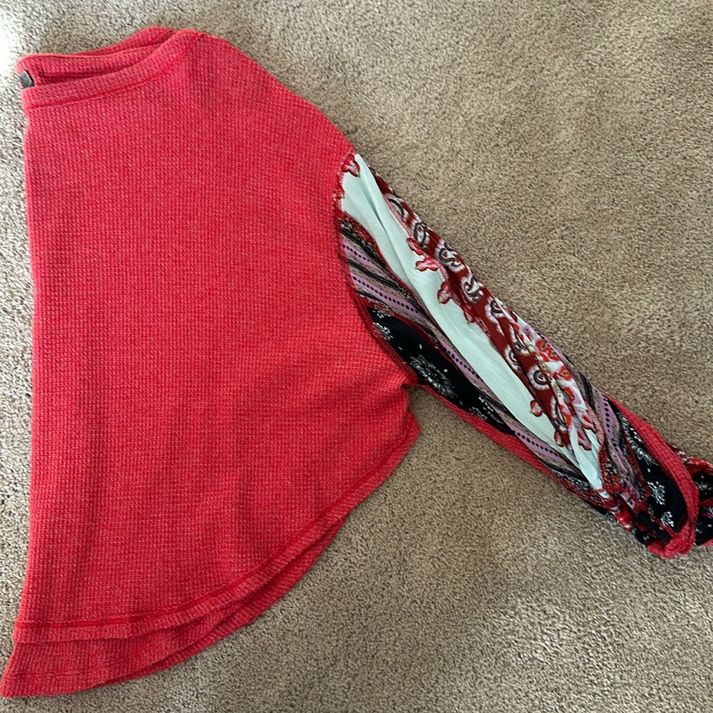 Free People - We The Free waffle knit top